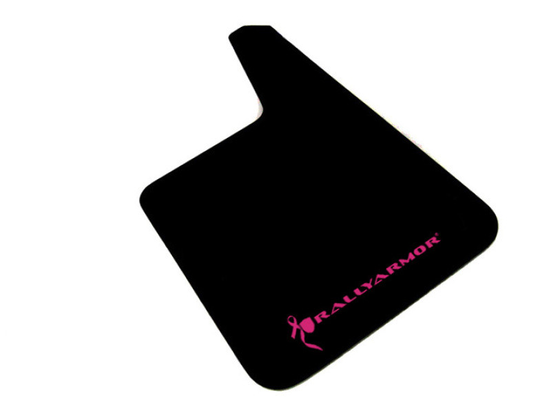Rally Armor Universal Basic Plus Black Flaps w/ Red Logo - MF20-BAS-RD