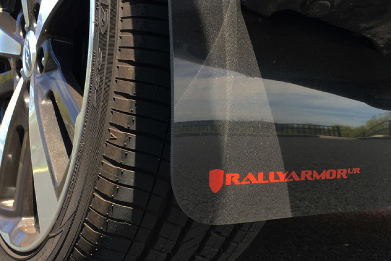 Rally Armor UR Black Mud Flaps w/ Red Logo for 17+ Subaru Impreza Sedan / Hatch
