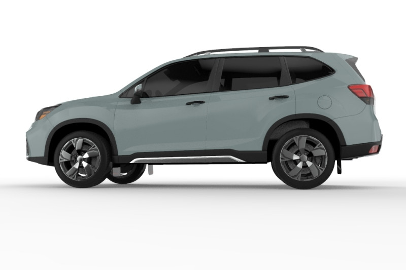 Rally Armor Black UR Mud Flaps w/ Grey Logo for 19+ Subaru Forester