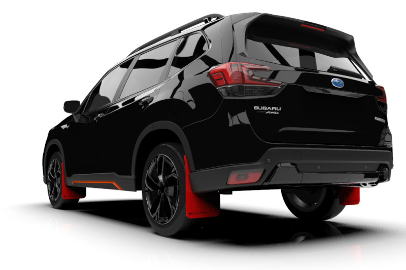 Rally Armor Red UR Mud Flaps w/ Black Logo for 19+ Subaru Forester