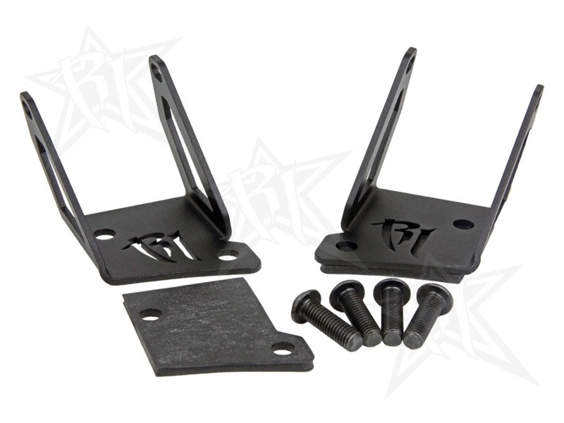 Rigid Industries D-Series A-Pillar Mount Kit for 07-15 Jeep JK - 40331