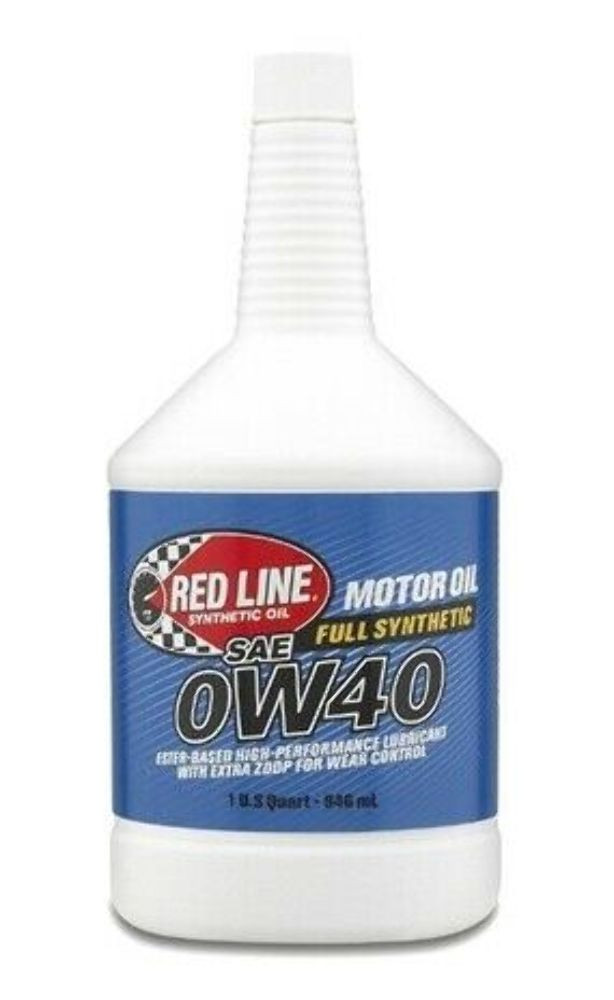 Red Line 0W40 Motor Oil Quart - 11104