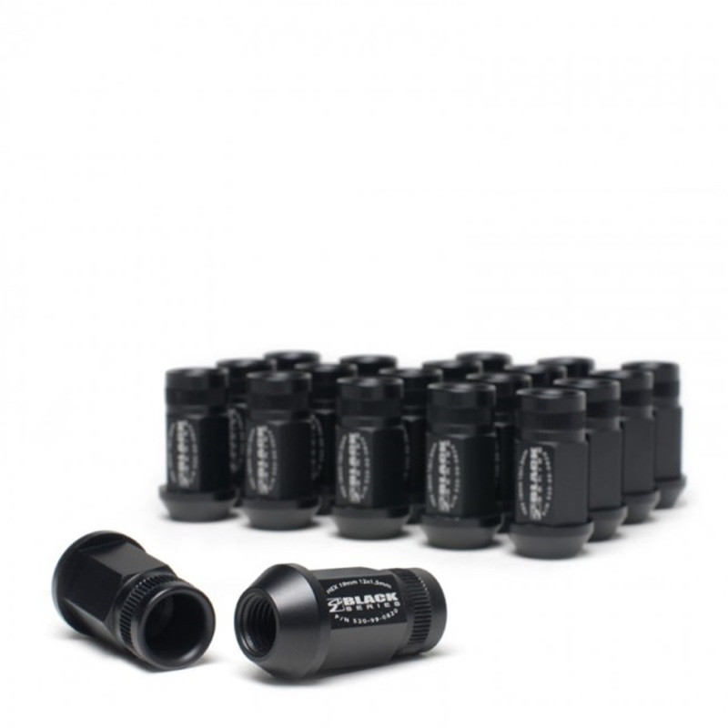 Skunk2 Black Series Lug Nuts - Set of 16 - 12mm x 1.5 - 520-99-0853