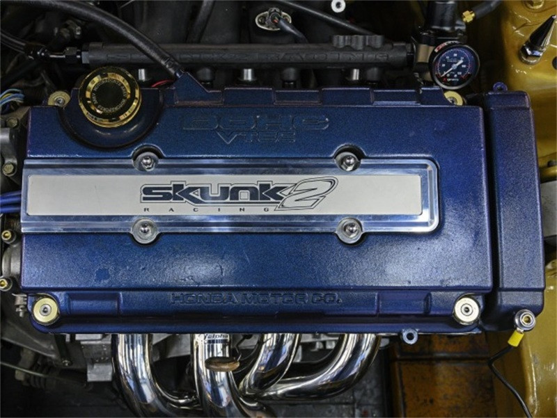 Skunk2 VTEC Polished Billet Wire Cover for Honda/Acura B Series
