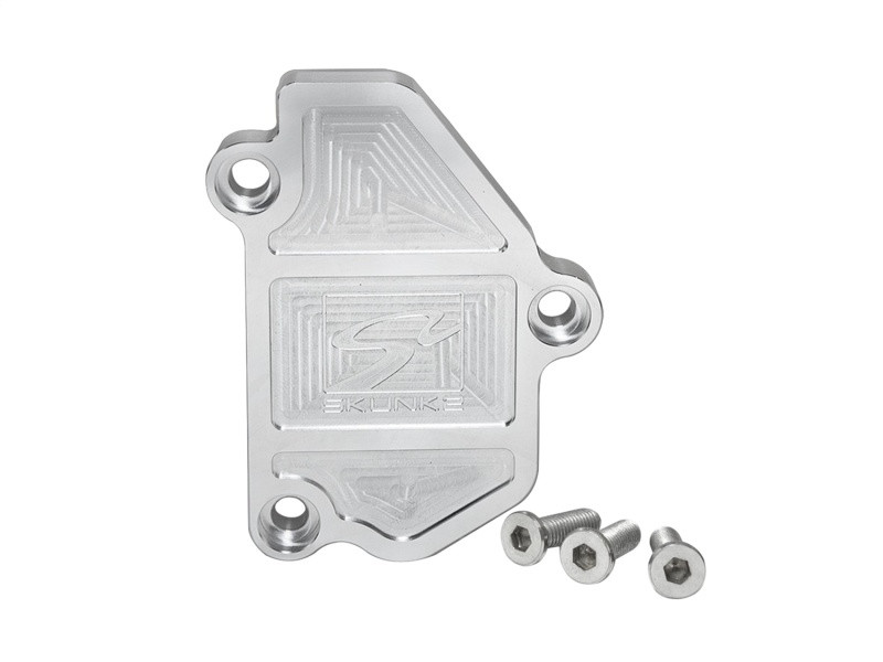 Skunk2 VTEC Block Off Plate - Raw for B Series Honda / Acura - 639-05-0600