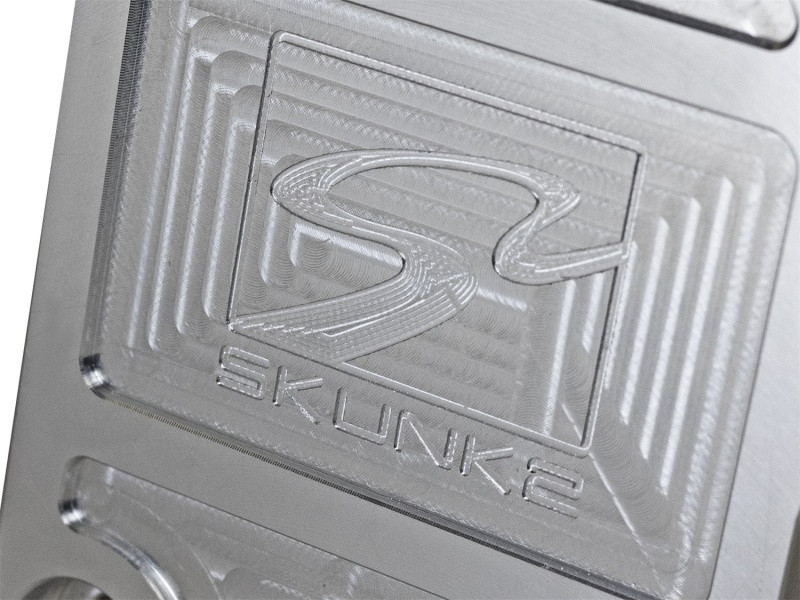 Skunk2 VTEC Block Off Plate - Raw for B Series Honda / Acura - 639-05-0600