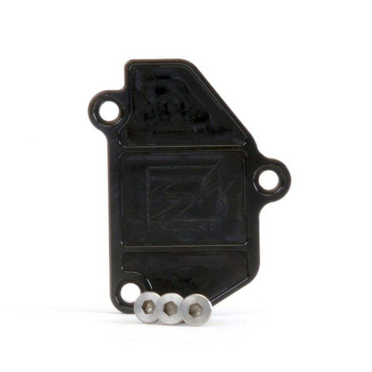 Skunk2 VTEC Block Off Plate - Black for B Series Honda / Acura - 639-05-0605