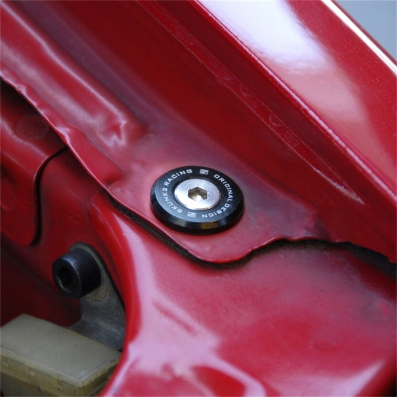 Skunk2 Large Fender Washer Kit - Black - Set of 6 - 649-05-0225