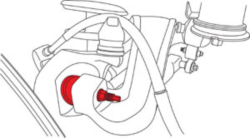 SPC Performance Rear Upper Ball Joint for 05-07 Five Hundred / 08-09 Taurus