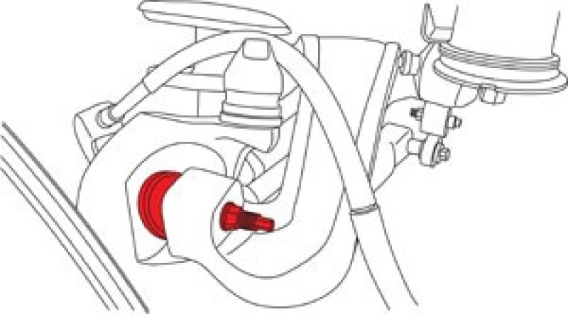 SPC Performance Rear Upper Ball Joint for 05-07 Five Hundred / 08-09 Taurus