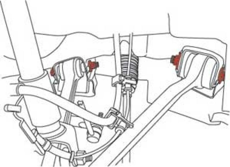 SPC Camber Bolts for Mercedes C Class - 28810