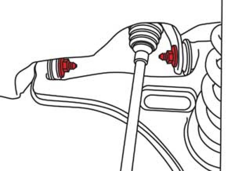 SPC Camber / Caster Adjustment Bolts for 08-14 Mercedes C300 - 28815