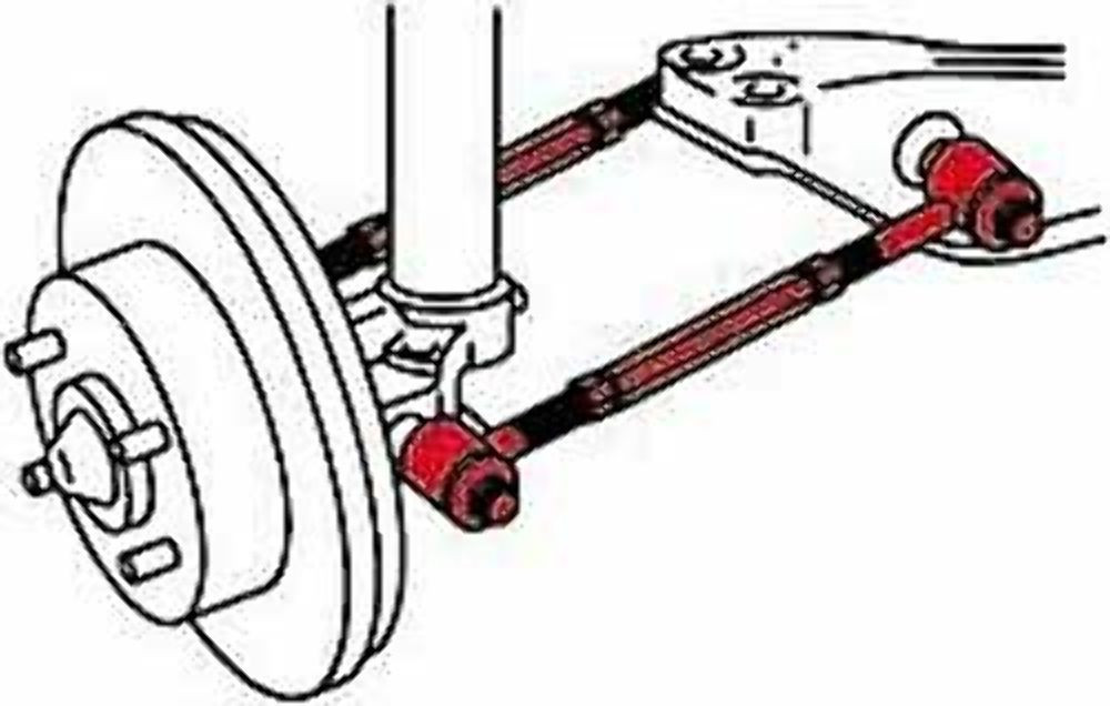 SPC Performance Rear EZ Arm XR Adjustable Control Arm for 95-05 Dodge Neon