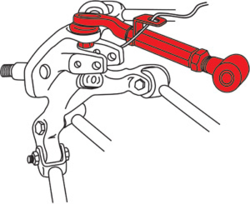 SPC Rear EZ Arm XR Adjustable Control Arm w/Ball Joint for 06-10 Honda Ridgeline