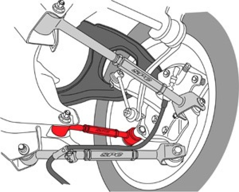 SPC Rear Adjustable Toe Arm for 08-10 Honda Accord / 09-10 Acura TSX TL - 67555