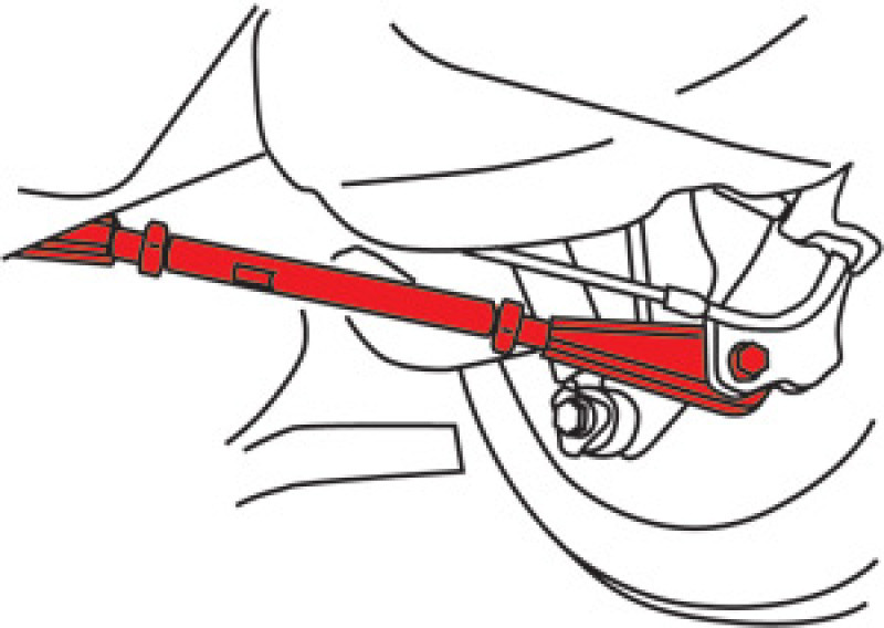 SPC Rear Adjustable Camber Arms for 03-10 Mini Cooper - 67610
