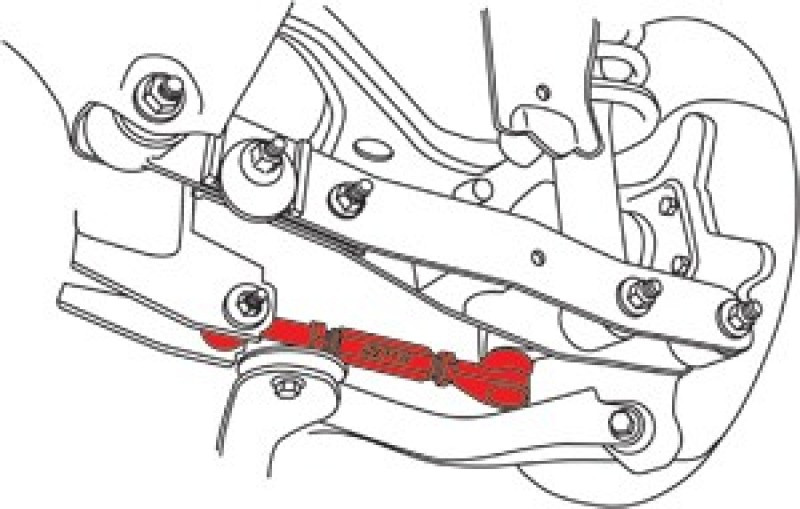 SPC Rear Adjustable Toe Arm for 08-12 Subaru Impreza All Models - 67655