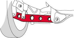 SPC Silver Anodized Rear Lower Control Arms for 02-06 Honda CR-V / Acura RSX