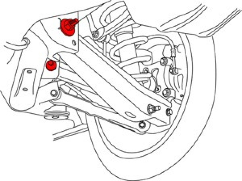 SPC Rear Camber / Toe Adjustment Kit for 10-15 Chevy Camaro - 87430