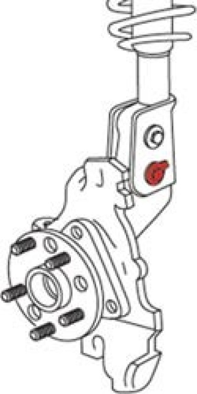 SPC Front Camber Bolts for 13+ Subaru BRZ / FR-S - 81305