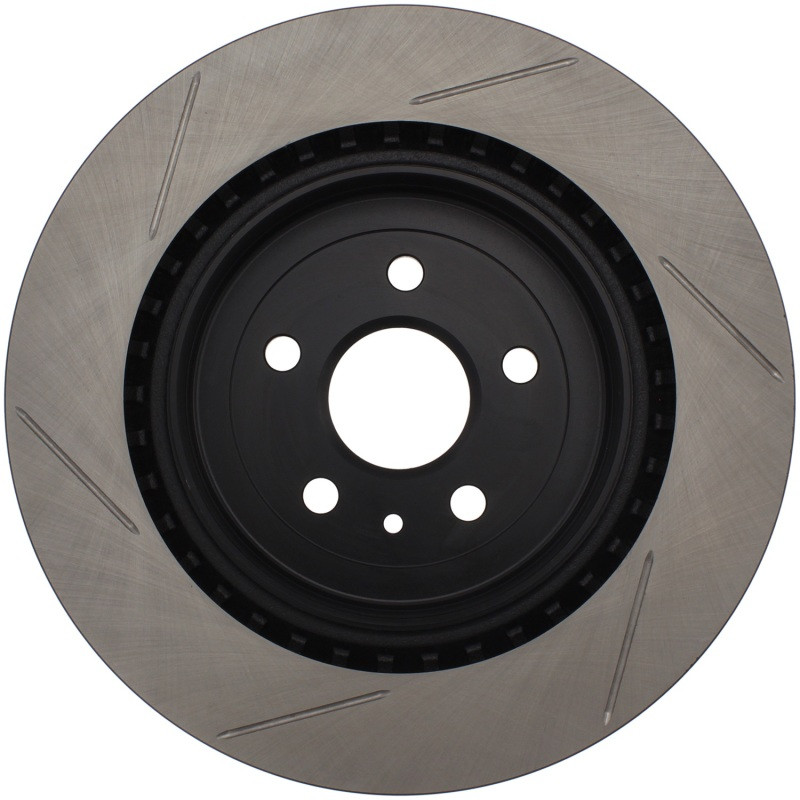 StopTech Power Slot Rear Brake Rotors for 10-15 Camaro SS - 126.62119S