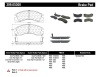 StopTech Street Performance Front Brake Pads for 91-96 Stealth / 91-99 3000GT