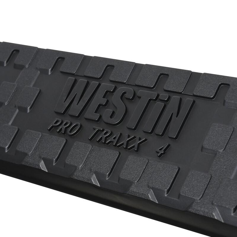 Westin Polished Pro Traxx 5 Oval Nerf Step Bars for 05+ Tacoma Double Cab