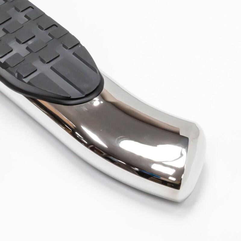 Westin Polished Pro Traxx 4 Oval Nerf Step Bars for 07-17 Wrangler 2 Door