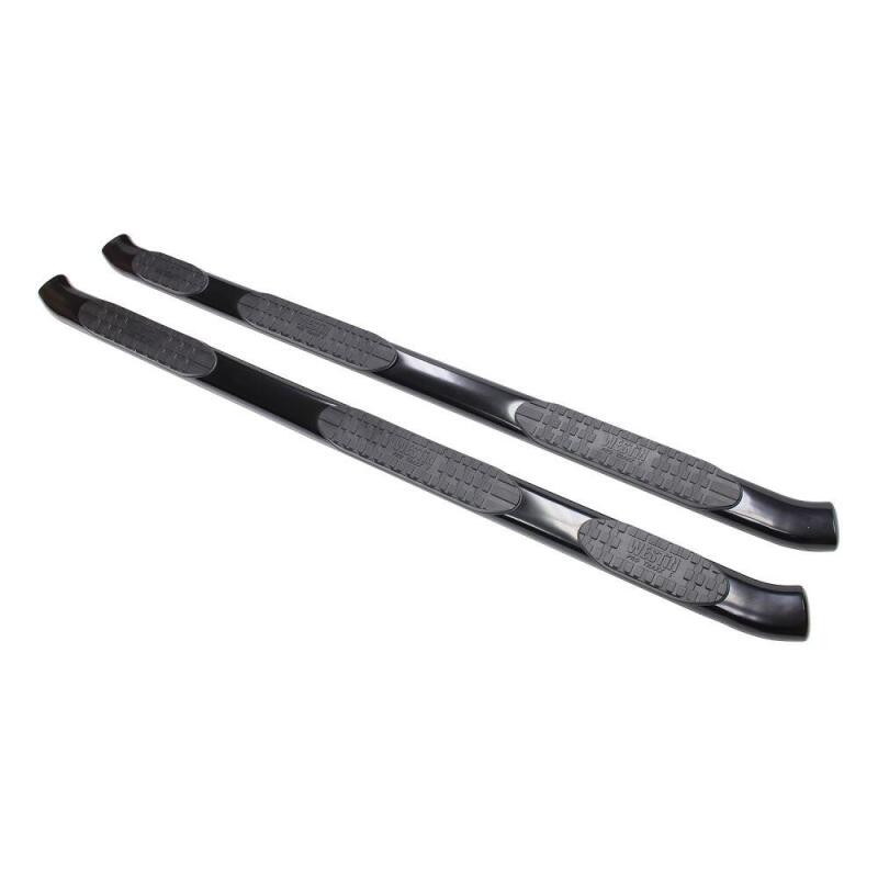 Westin Black Pro Traxx 5 Oval Nerf Step Bars for 07-13 Silverado 1500 Ext Cab