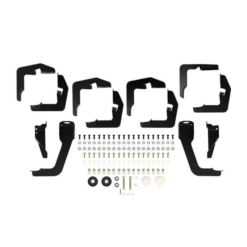 Westin Black Pro Traxx 5 Oval Nerf Step Bars for 07-13 Silverado 1500 Ext Cab