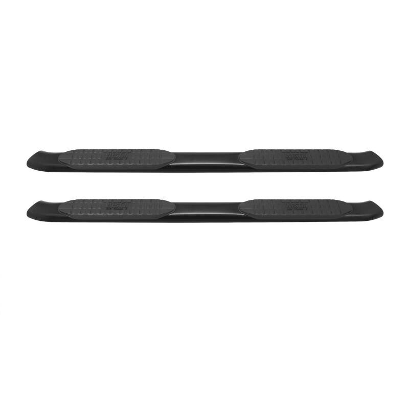 Westin Black Pro Traxx 5 Oval Nerf Step Bars for 14+ Silverado / Sierra Dbl Cab