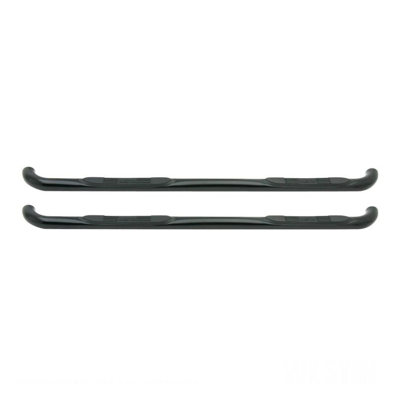 Westin E-Series 3 Nerf Step Bars - Black for 97-06 Jeep Wrangler