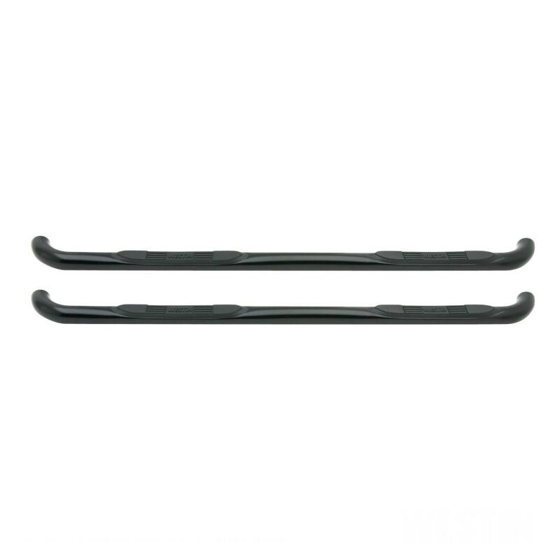 Westin E-Series 3 Nerf Step Bars - Black for 04-08 Ford F-150 SuperCrew