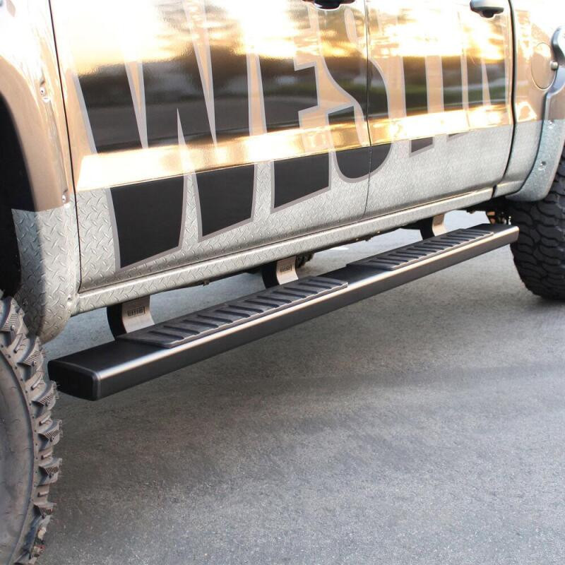 Westin R7 Nerf Step Bars - Black for 2009-2018 Dodge/Ram 1500 Quad Cab
