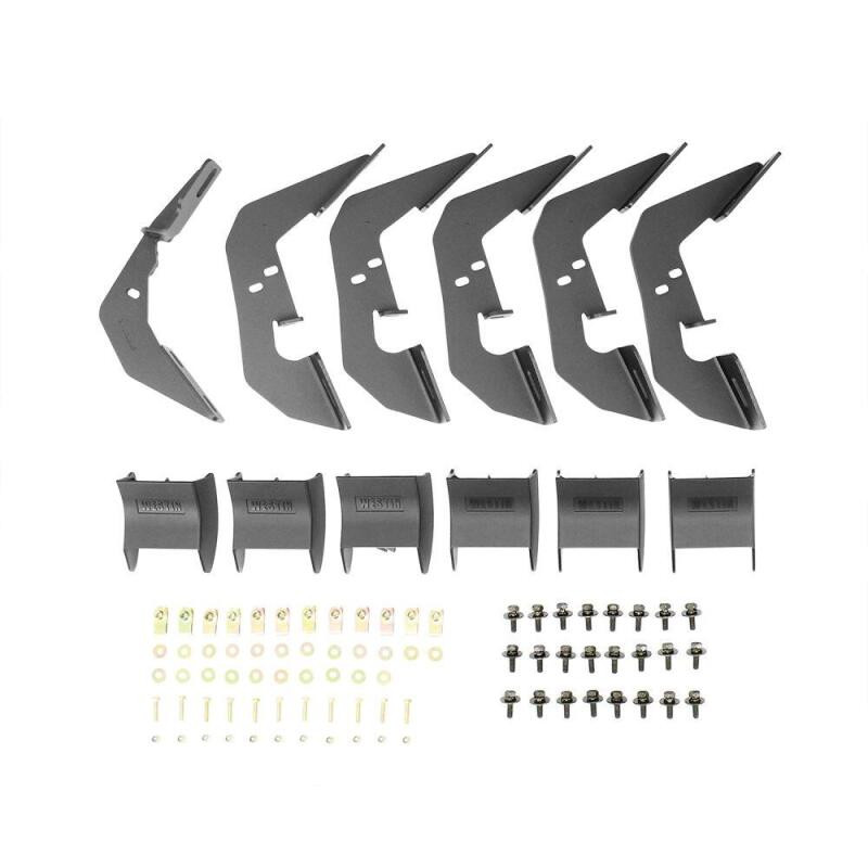 Westin R7 Nerf Step Bars - Black for 2009-2018 Dodge/Ram 1500 Quad Cab