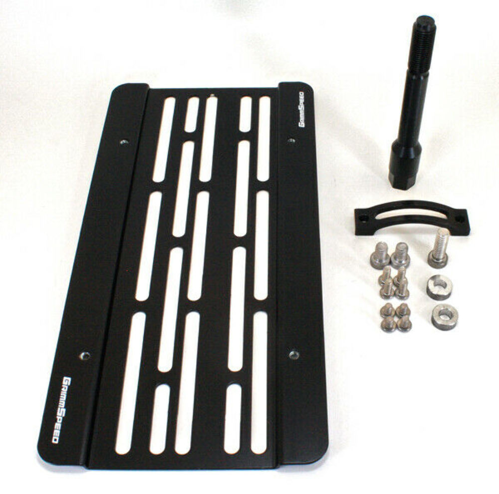GrimmSpeed License Plate Relocation Kit for 07+ Cooper / Cooper S - 094060