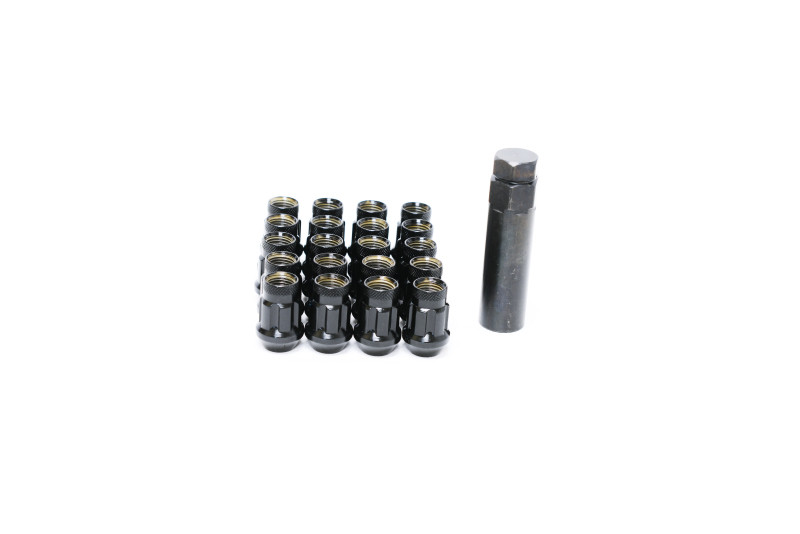 Wheel Mate Monster Lug 35 Short Lug Nut Set of 20 - Black 14x1.50 - 33000B