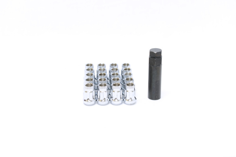 Wheel Mate Monster Lug 35 Short Lug Nut Set of 20 - Chrome 14x1.50 - 33000C