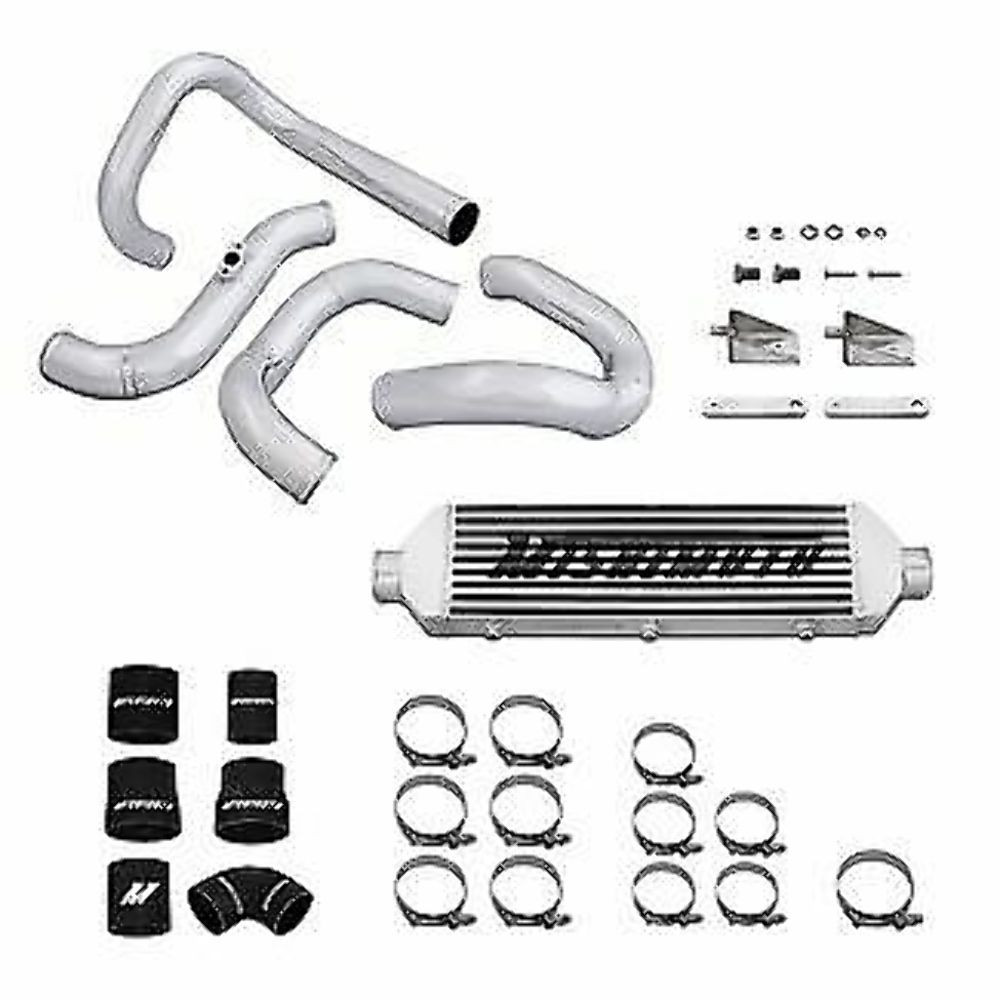Mishimoto  Silver Aluminum Intercooler Kit for 10-11 Hyundai Genesis Coupe