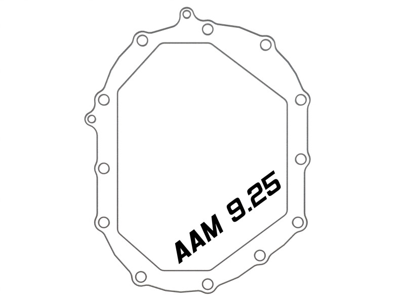 aFe Power Front Differential Cover w/ Gear Oil for 11-18 Silverado 2500HD 6.0
