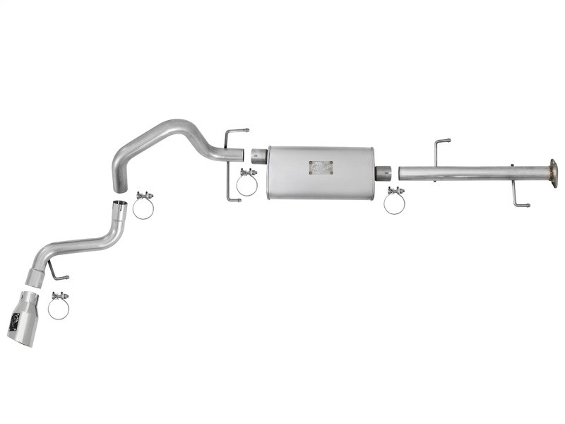 aFe Power Scorpion 2-1/2" Polished Tip Exhaust for 07-17 FJ Cruiser 4.0L