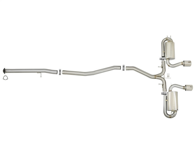 aFe Power Takeda 3" to 2-1/2" Exhaust for 17-19 Civic SI Coupe 1.5L
