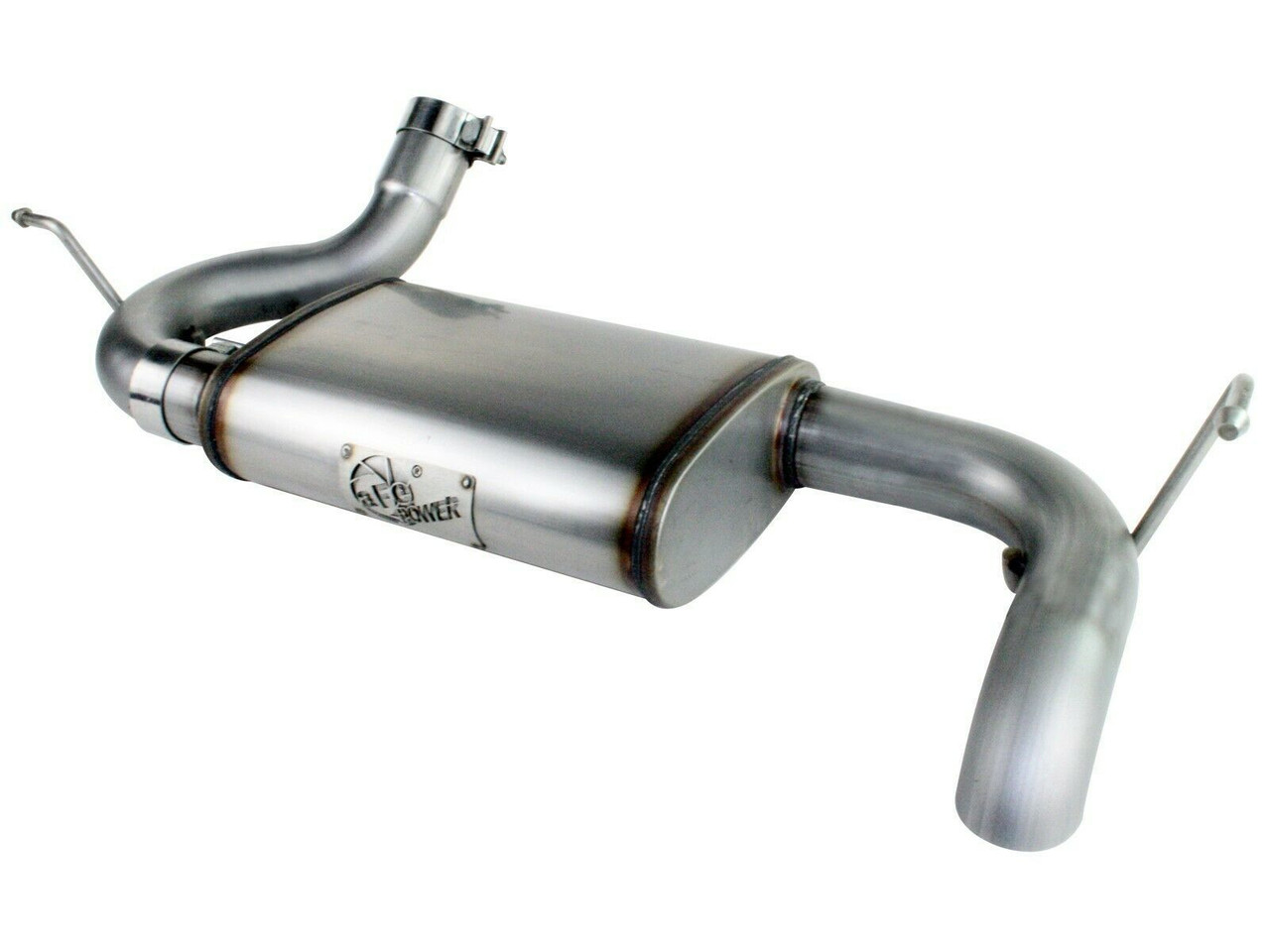 aFe Power MACH Force-Xp 2-1/2" Axle-Back Exhaust for 07-18 Wrangler JK