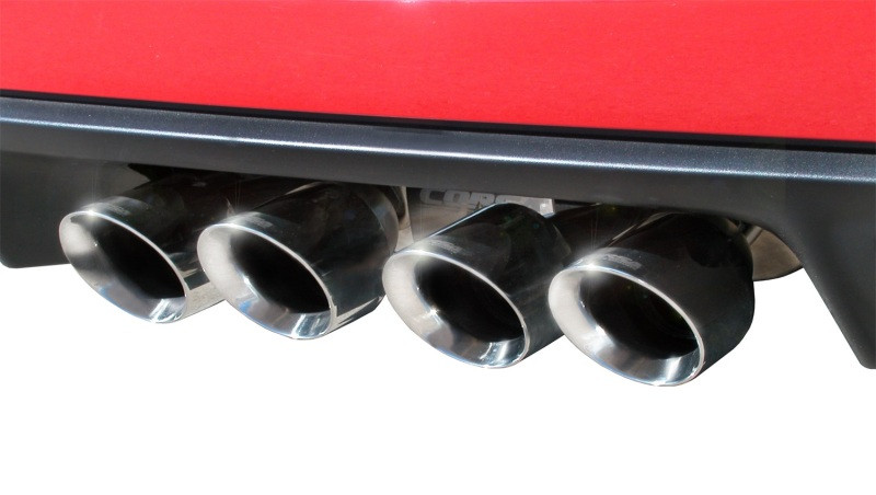 Corsa 2.5" Dual Rear Xtreme Axleback Exhaust for 09-13 Corvette C6 6.2L