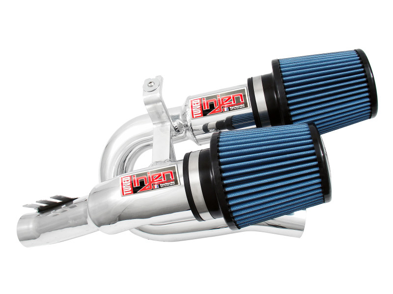 Injen Polished Twin Short Ram Intake for 08-10 BMW 335I / 135I - SP1125P