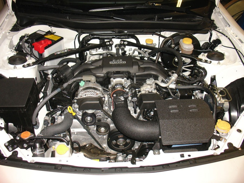 Injen Wrinkle Black Short Ram Intake for 13+ BRZ / FR-S - SP1230WB