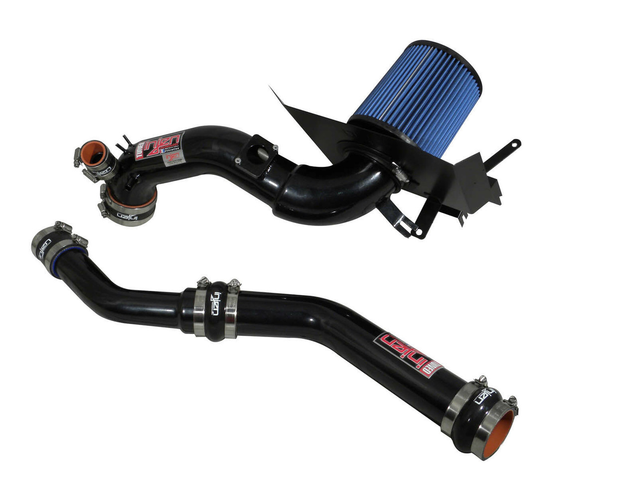 Injen Black Short Ram Intake for 08-14 Evolution Evo X - SP1899BLK