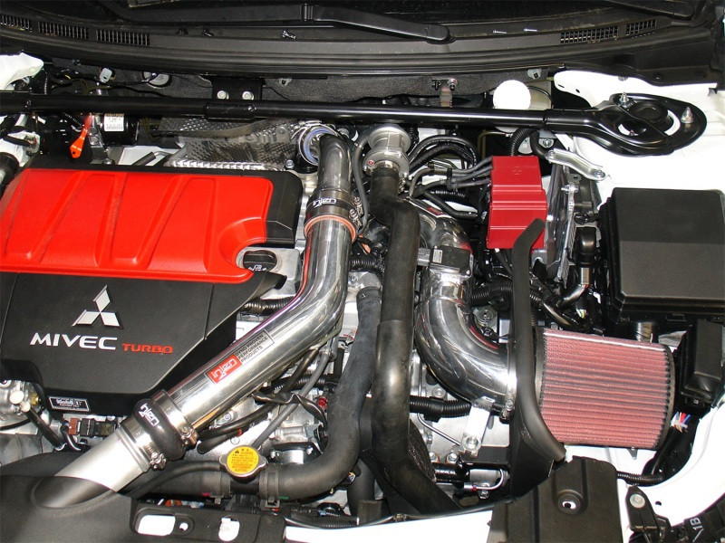Injen Black Short Ram Intake for 08-14 Evolution Evo X - SP1899BLK
