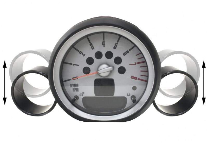 Alta Gauge Pod (Single) for 09-12 Mini Cooper S / JCW R56 Turbo Engines
