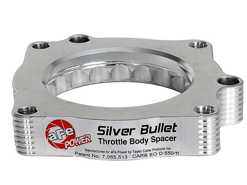 aFe Power Silver Bullet Throttle Body Spacer for 06-19 Charger SRT8